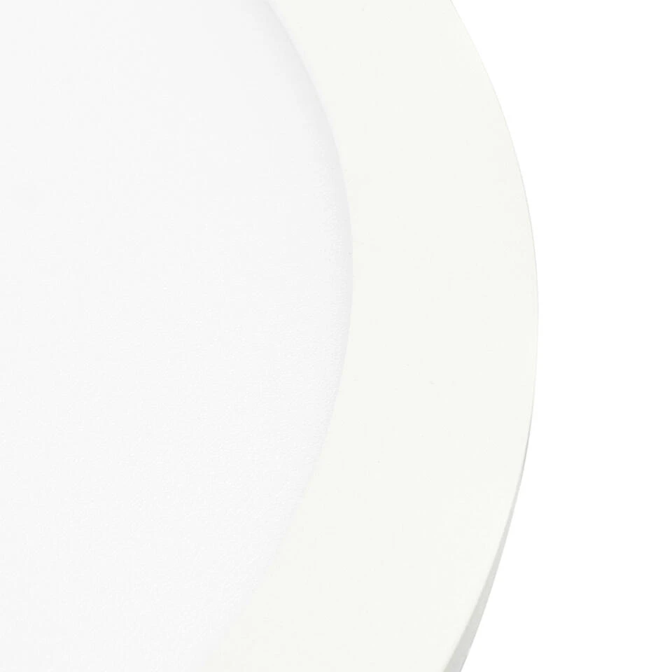 QAZQA Plafonnière Wit 30 Cm Incl. LED 3-staps Dimbaar IP44 - Steve - Afbeelding 3