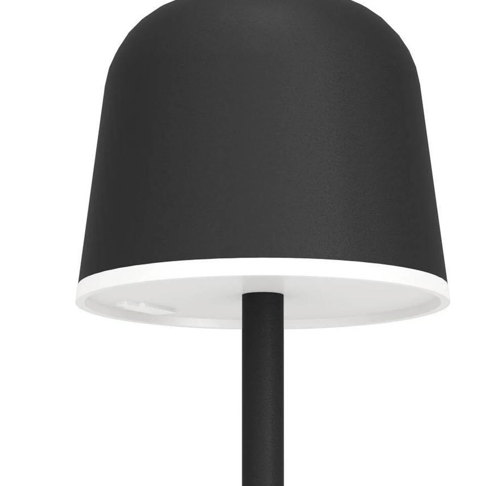 EGLO Mannera Tafellamp - Aanraakdimmer - Draadloos - 34 Cm - Zwart - Afbeelding 2