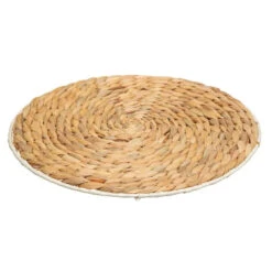 Secret De Gourmet Placemat - Zeegras Naturel - Rond - 35 Cm