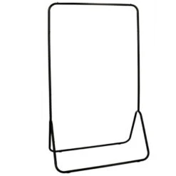 Gerimport - Staand Kledingrek - Zwart - Ijzer - 80 X 44 X 145 Cm