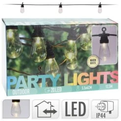 ProGarden Feestverlichtingsset Met 20 Lampen LED 12 V