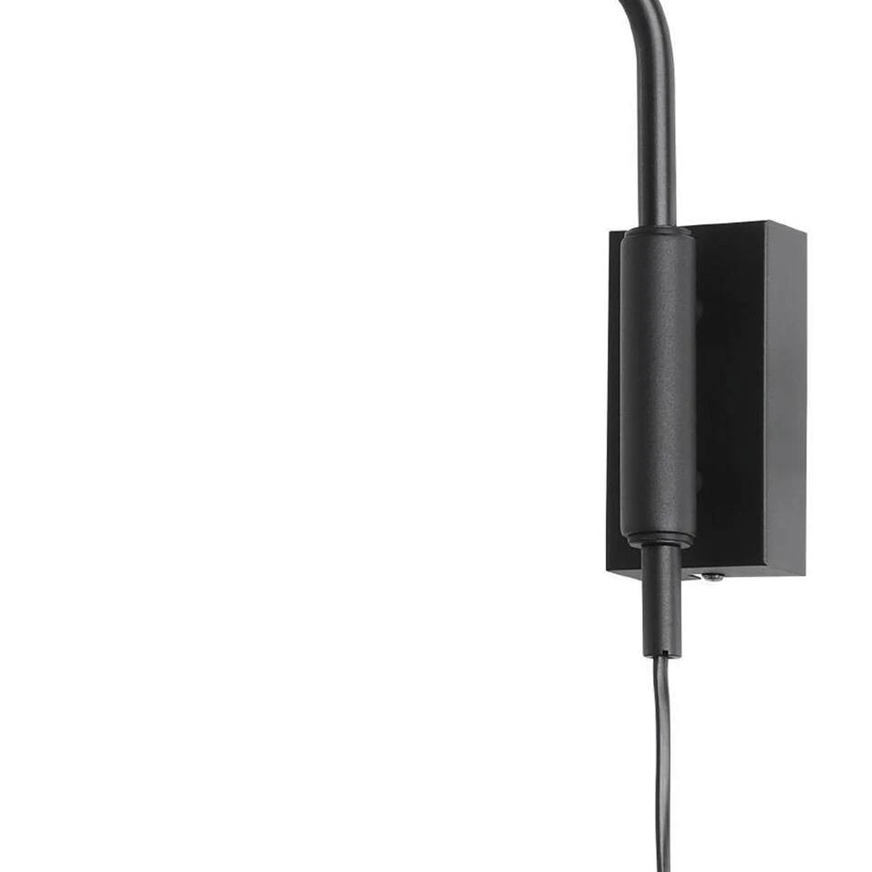 EGLO Matlock Wandlamp - E27 - 25 Cm - Grijs/Zwart - Staal - Afbeelding 3