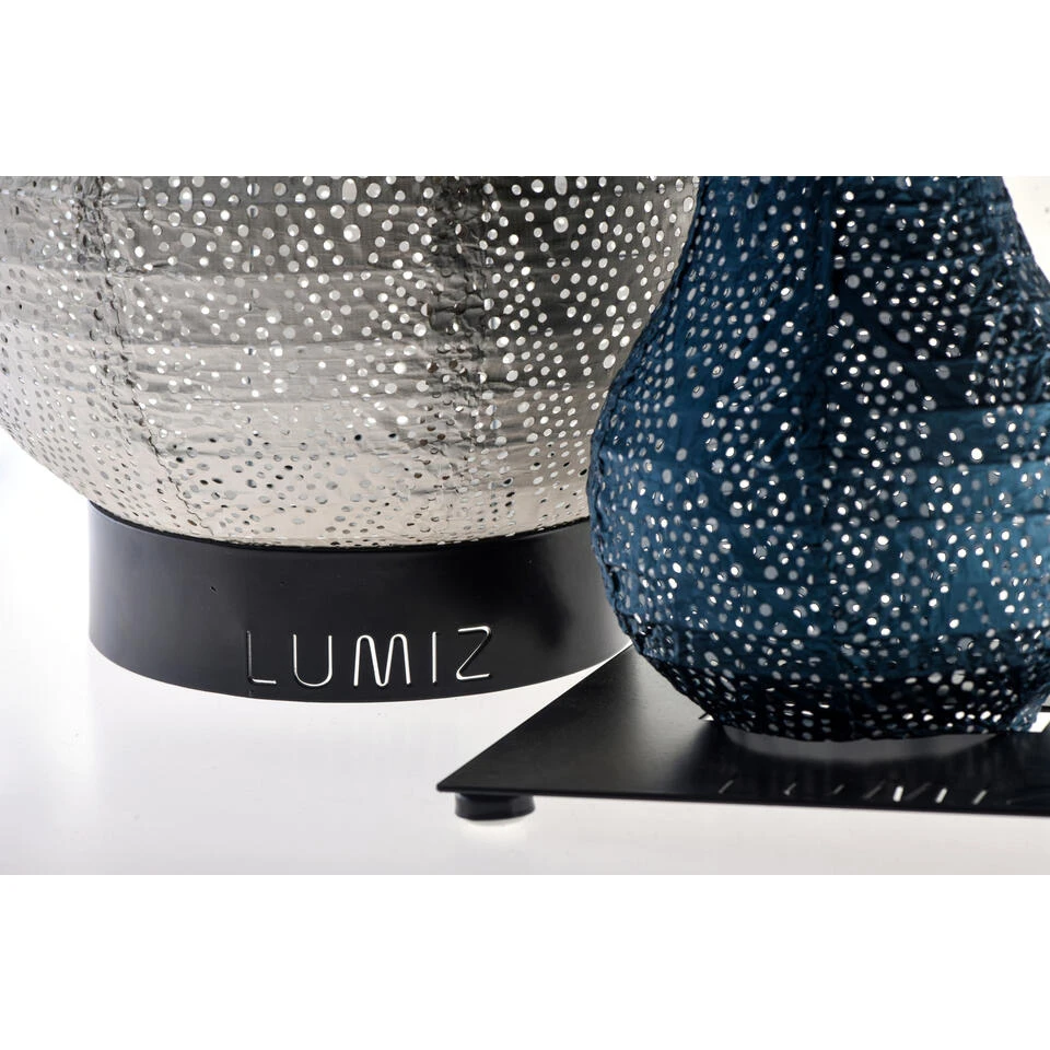 Lumiz Metalen Ring L - 18 Cm - Zwart - Afbeelding 4