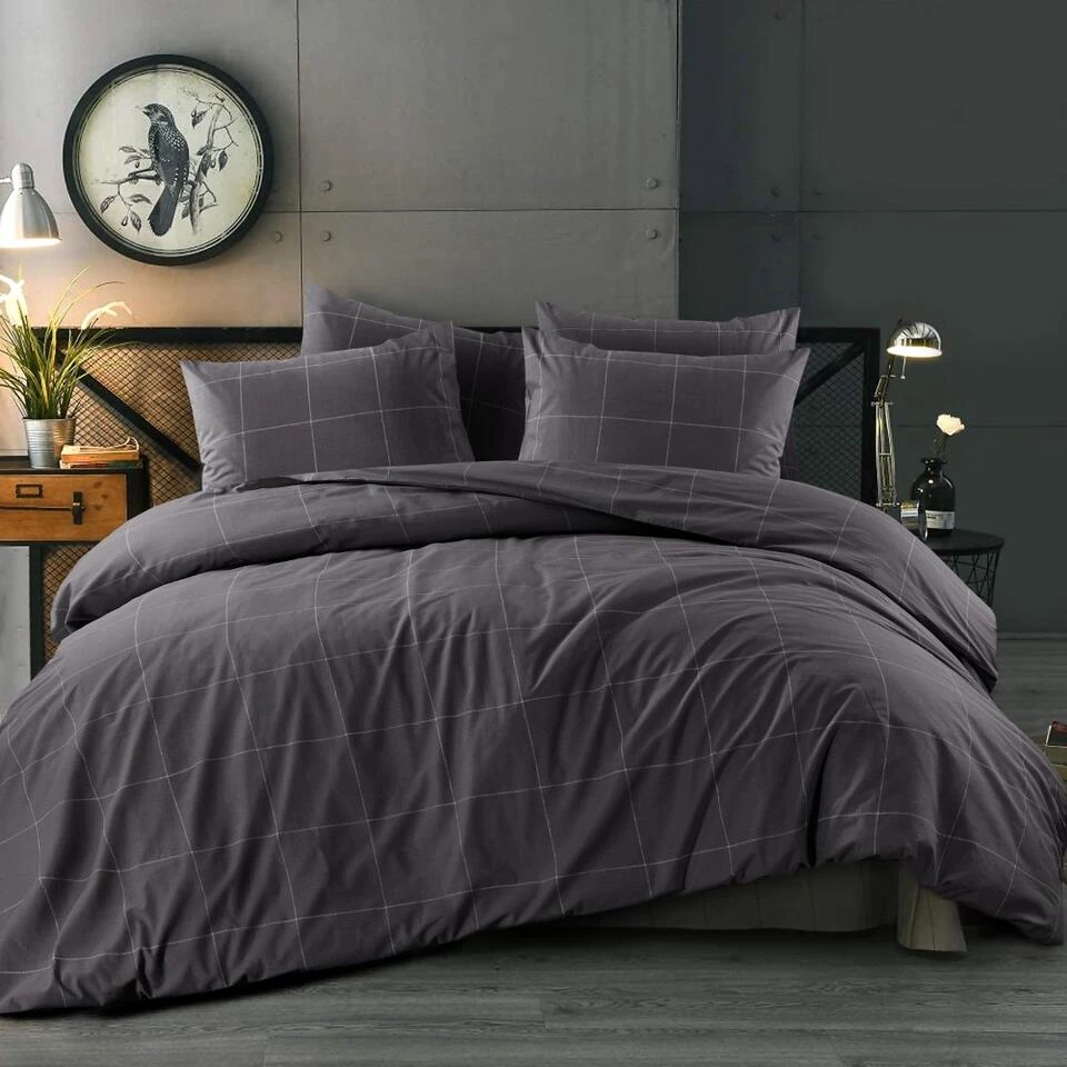 Day Dream Duuk - Dekbedovertrek - Lits-jumeaux - 240x200/220 Cm - Grijs - Afbeelding 2