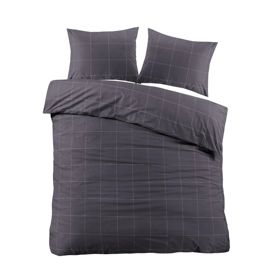 Day Dream Duuk - Dekbedovertrek - Lits-jumeaux - 240x200/220 Cm - Grijs