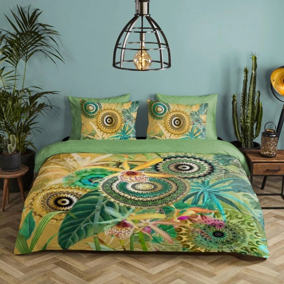 HIP Dekbedovertrek "Yissa" - Multi - (200x220 Cm) - Afbeelding 2