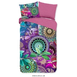 HIP Dekbedovertrek "Axelle" - Multi - (140x220 Cm)