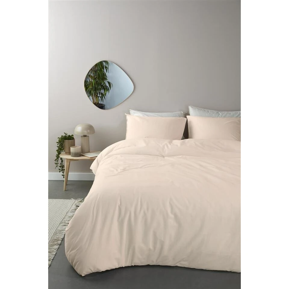 Ambiante Dekbedovertrek Bamboo Uni Sand-2-persoons (200 X 200/220 Cm) - Afbeelding 3