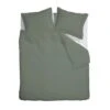 Ambiante Dekbedovertrek Bamboo Uni Green-2-persoons (200 X 200/220 Cm)