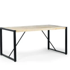 Hoyz Collection - Eetkamertafel B140 Naturel Pure - 160x90x76