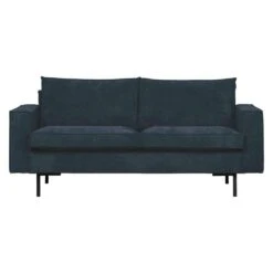 WOOOD Bank Arwin 2,5-zits - Staalblauw