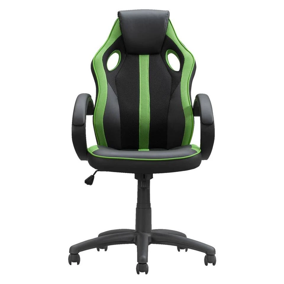 Gamestoel Max - Zwart/groen - Afbeelding 2