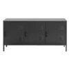 Dressoir Viborg - Zwart - 59,5X120X40 Cm
