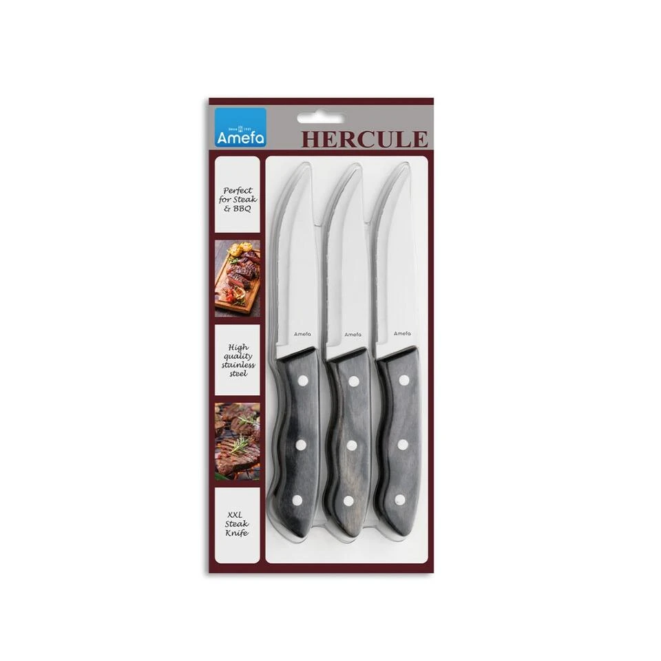 Amefa Steakmessen 3 St Hercule - Afbeelding 4