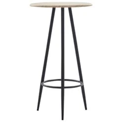 VidaXL Bartafel 60x107,5 Cm MDF Eikenkleurig