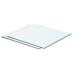 VidaXL Schappen 2 St 40x30 Cm Glas Transparant