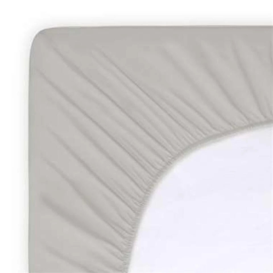 Byrklund - Hoeslaken Katoen - 90x200 Cm - Taupe - Afbeelding 2