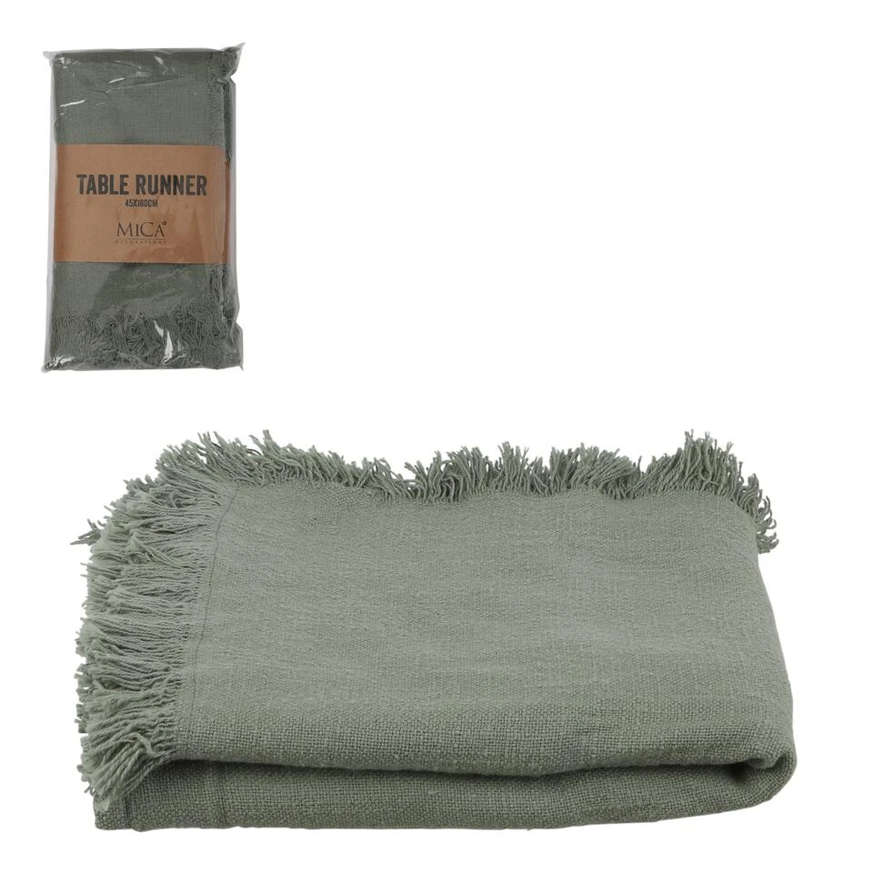 Mica Decorations Xavie Tafelloper Groen