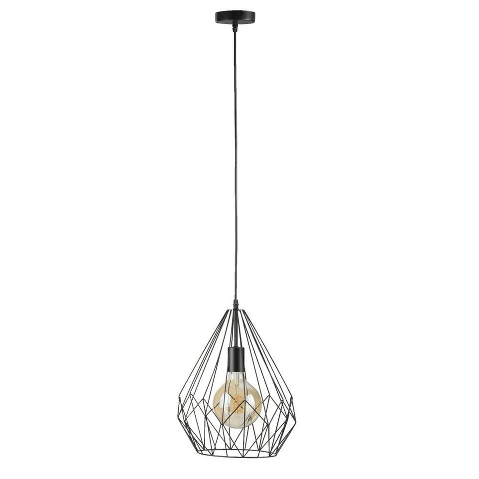 Hanglamp Marnix - Zwart - 150xØ30 Cm - Afbeelding 2