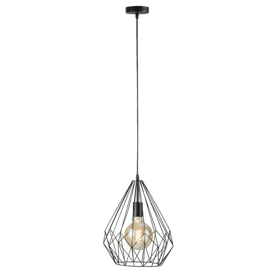 Hanglamp Marnix - Zwart - 150xØ30 Cm