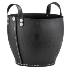 Mand Gijs - Zwart - 35xØ40 Cm