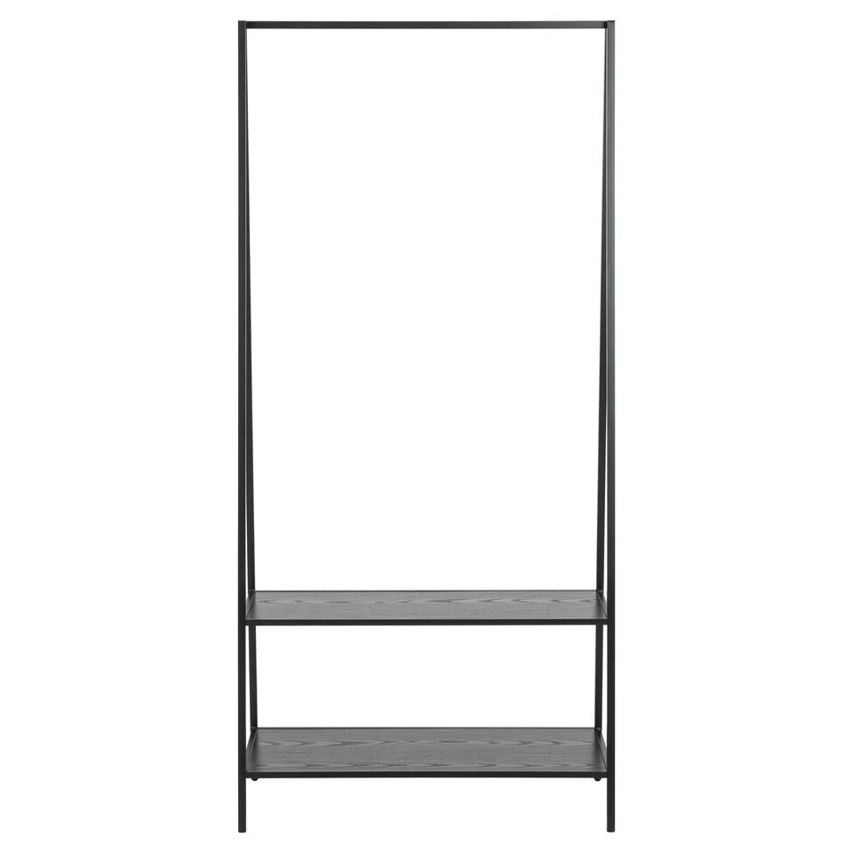 Sohome Kledingrek Joannie - Essen En Metaal - 165 X 77cm - Zwart - Afbeelding 2