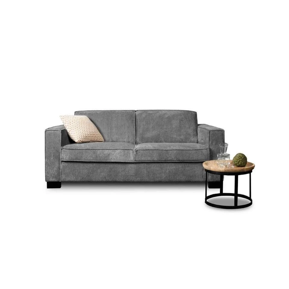 Bank Stuttgart 2-zits - Antraciet - Afbeelding 4