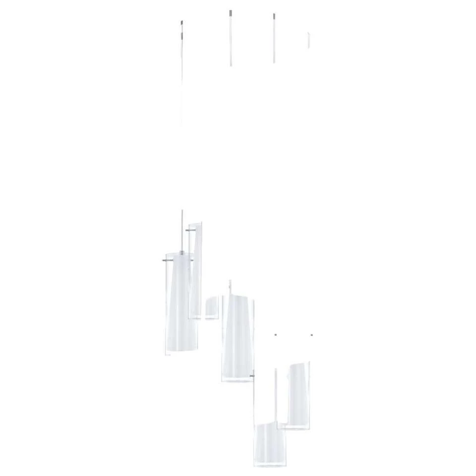 EGLO Hanglamp Pinto Nero 3 - Staal