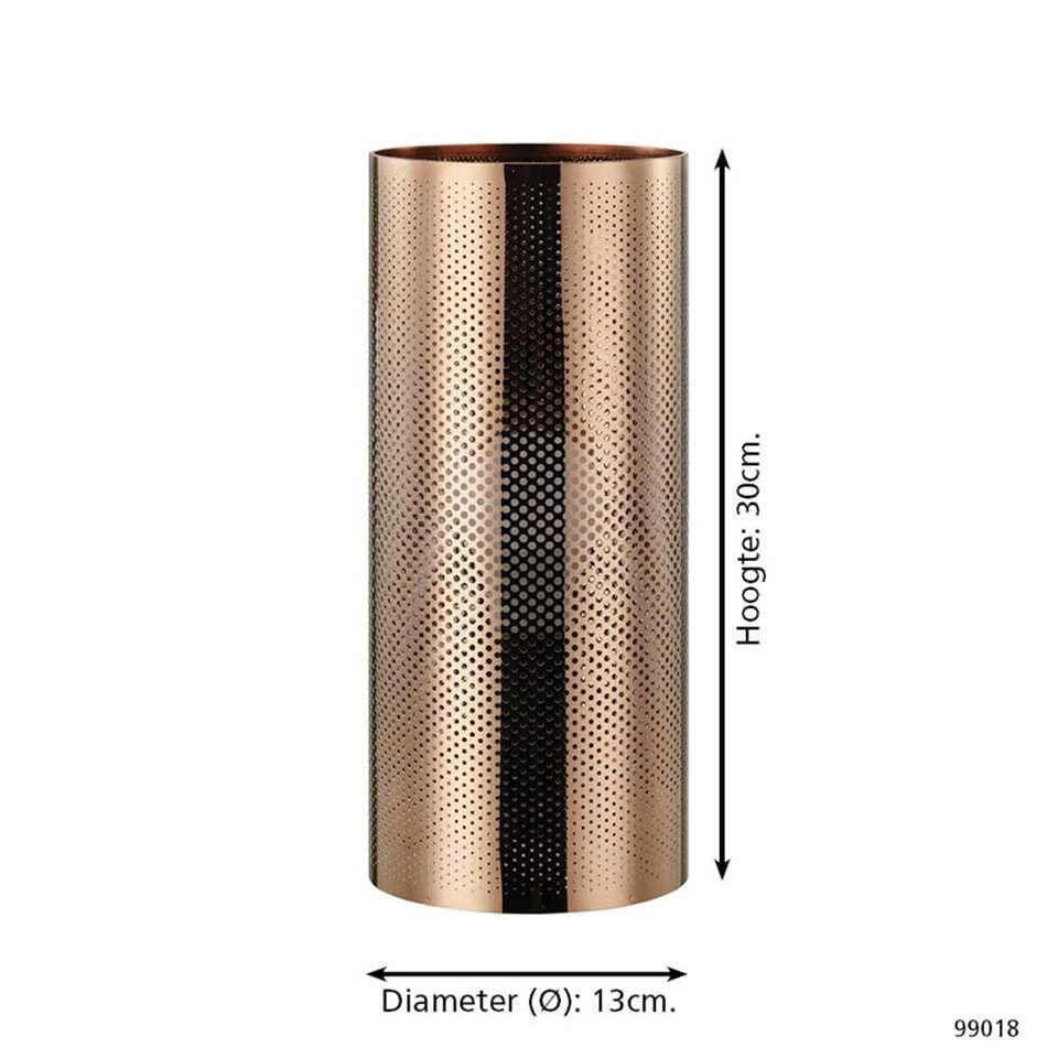 EGLO Tafellamp Tabiago - Zwart/rose Goud