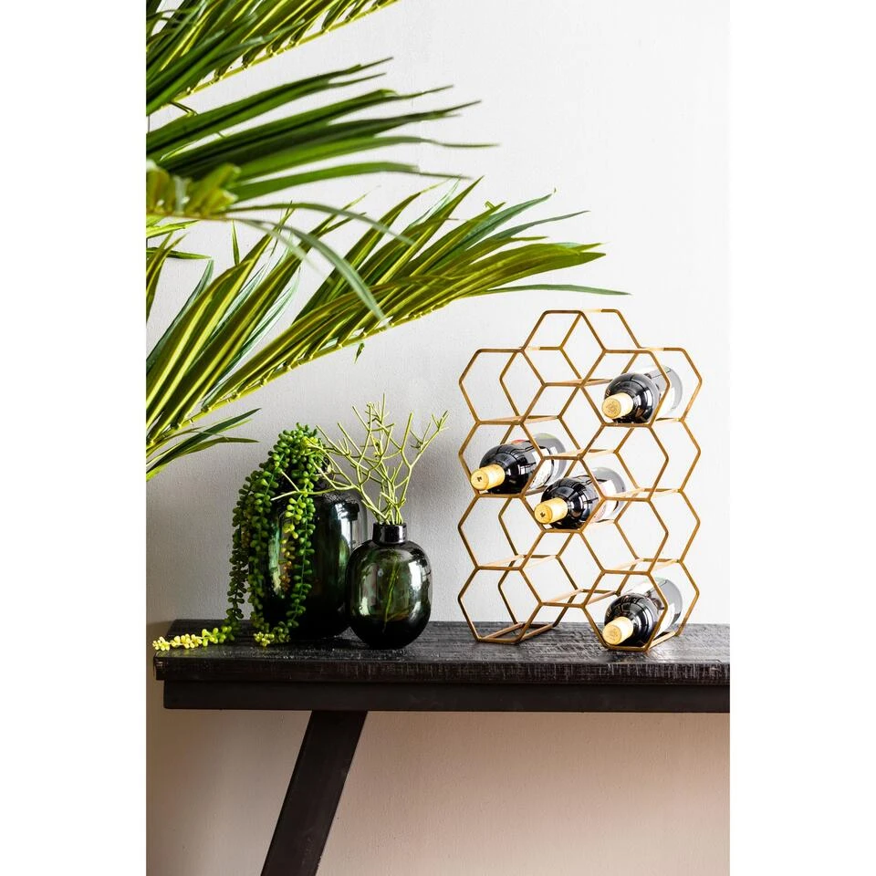 Wijnrek Salbris - Antiek Brons - 12 Flessen - Afbeelding 2