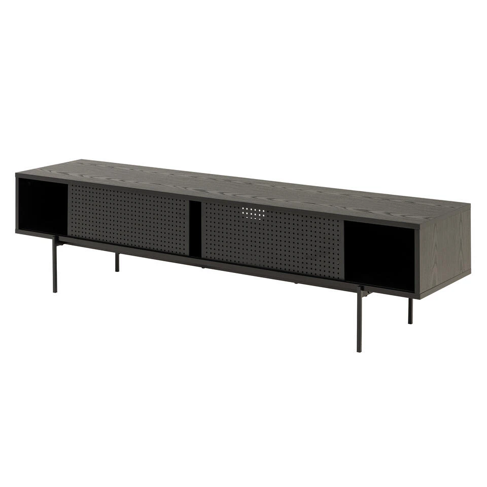 Sohome TV-meubel Jennah - 180cm - Zwart - Afbeelding 2
