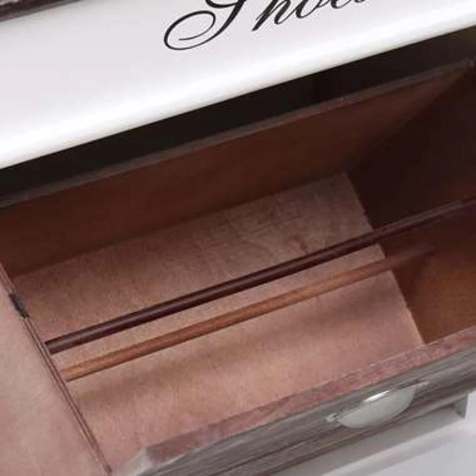 VidaXL Schoenenkast 50x28x58 Cm Paulowniahout Bruin - Afbeelding 2