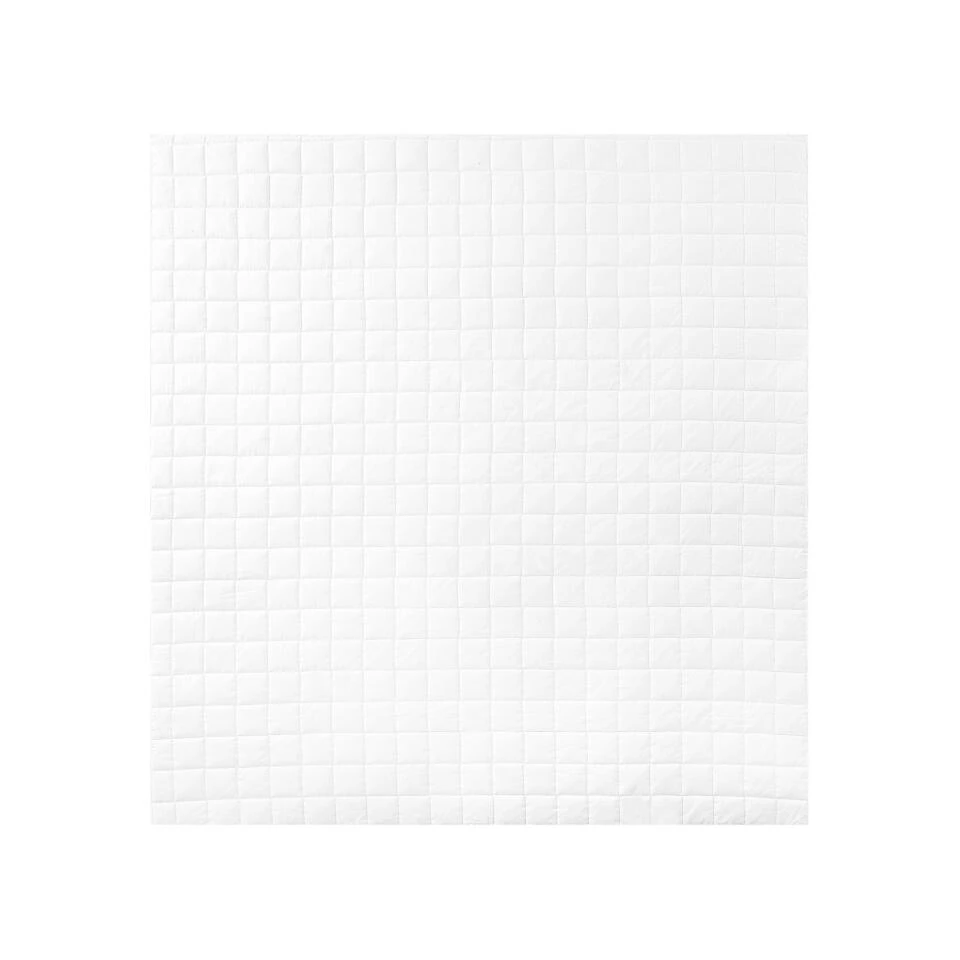 Beliani Dekbed ANNAPURNA - Wit Polyester - Afbeelding 4