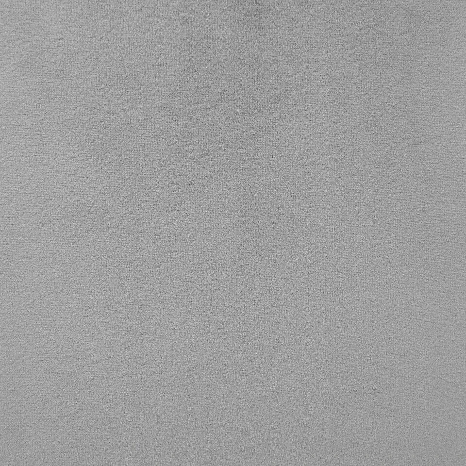 Beliani Poef SOPHIA - Grijs Fluweel - Afbeelding 4