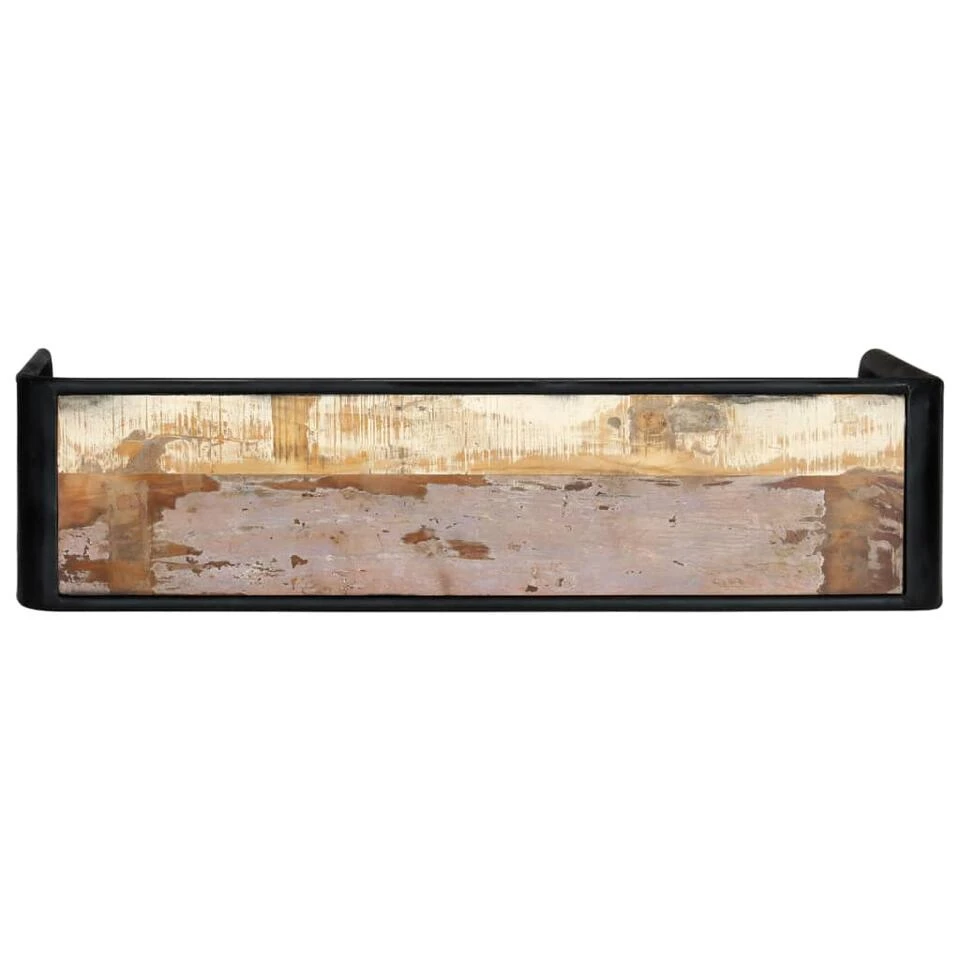 VidaXL Wandtafel 140x35x76 Cm Massief Gerecycled Hout - Afbeelding 4