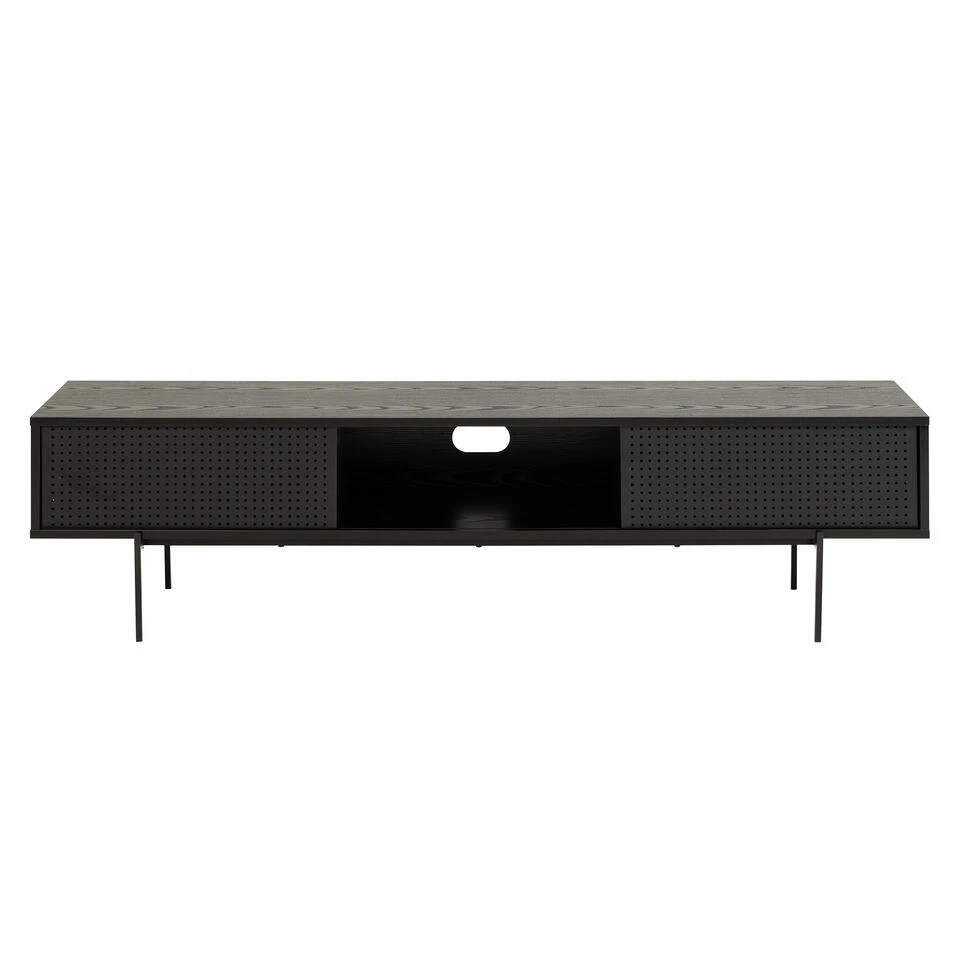 Sohome TV-meubel Jennah - 180cm - Zwart - Afbeelding 3
